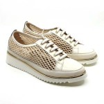 XSA beige veterschoen 9702